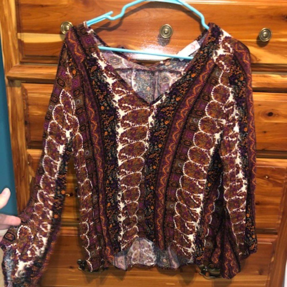 Bell Sleeve Top